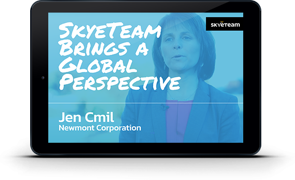 SkyeTeam Brings a Global Perspective Jen Cmil, Newmont Corporation