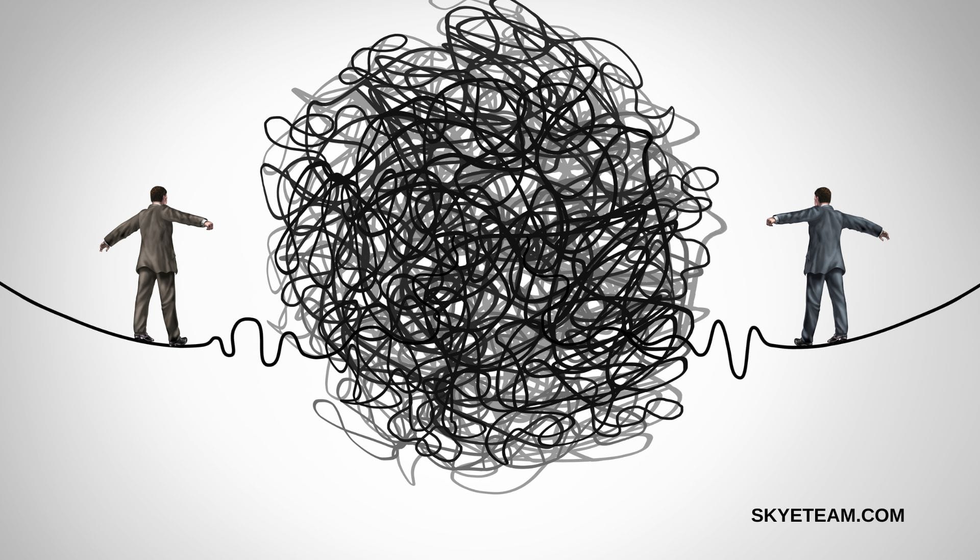 Leadership team with visible tension — signs of a dysfunctional team