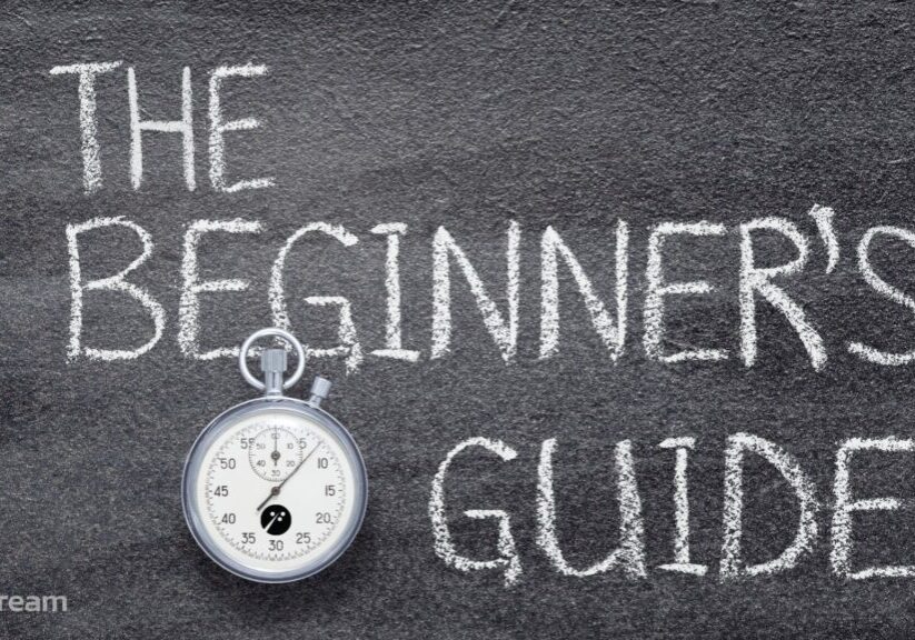 a chalkboard with the words the beginners guide written on it the key to lifelong learning